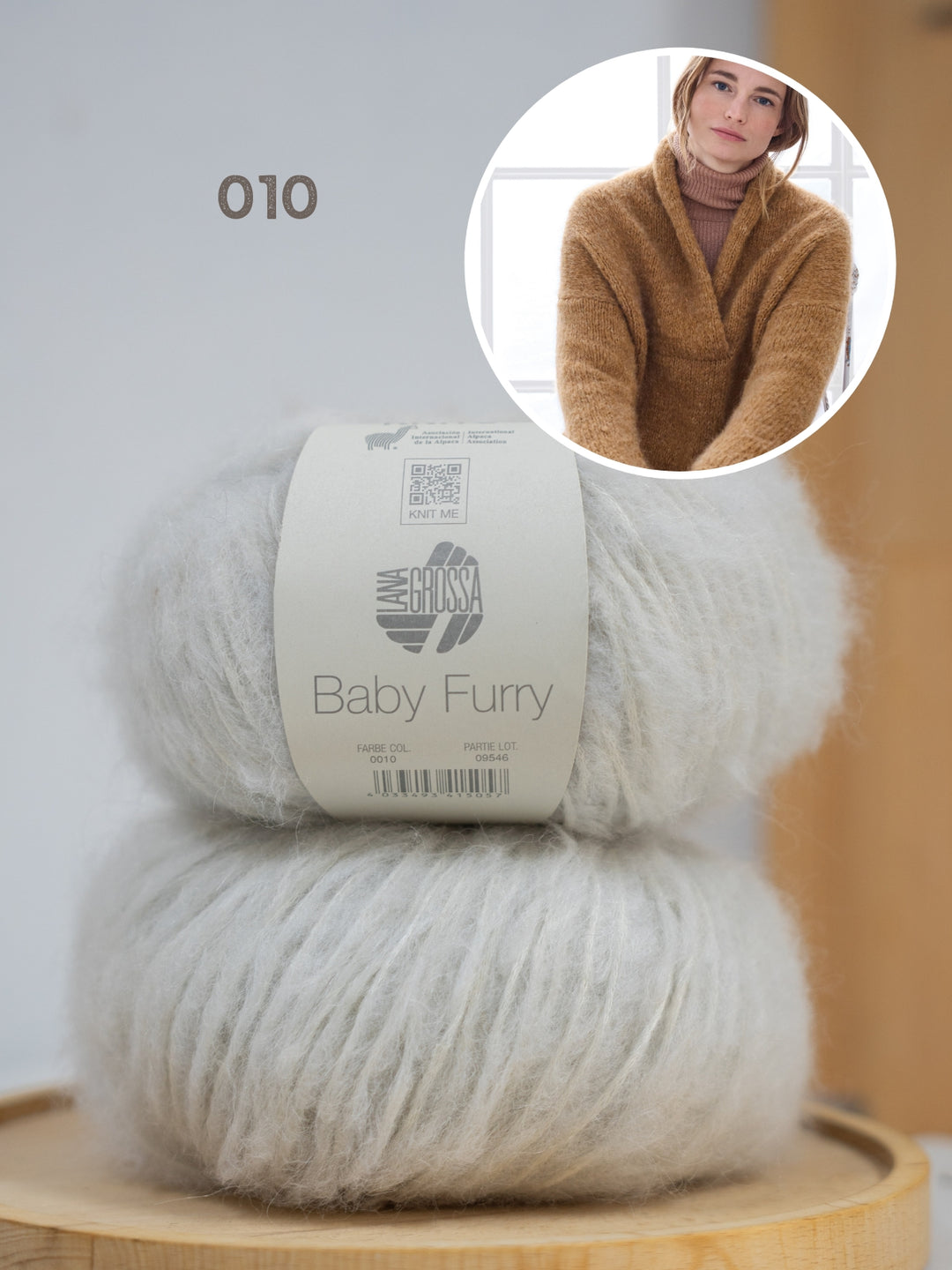 Breipakket Baby Furry trui
