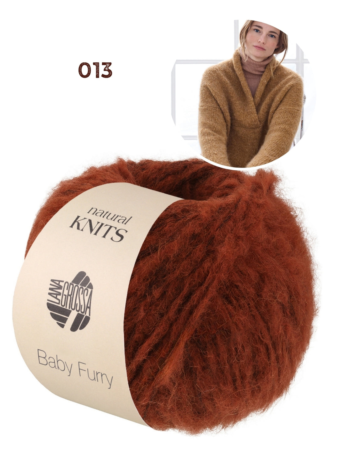 Breipakket Baby Furry trui