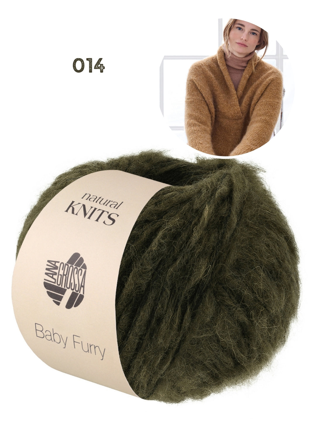 Breipakket Baby Furry trui