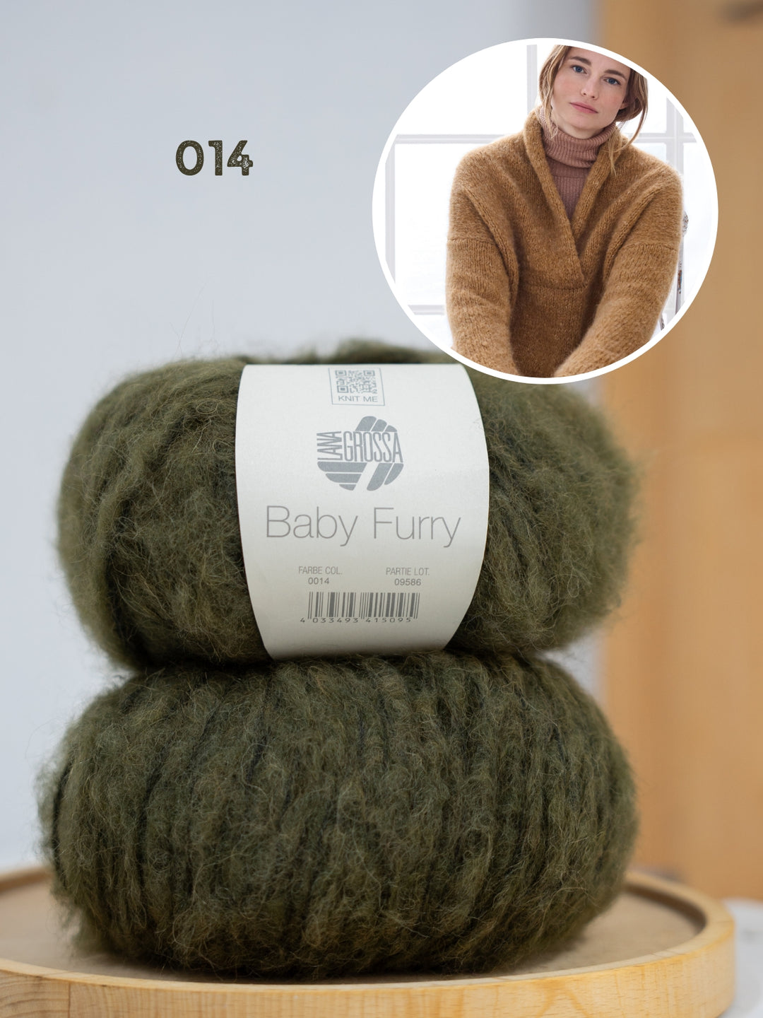 Breipakket Baby Furry trui