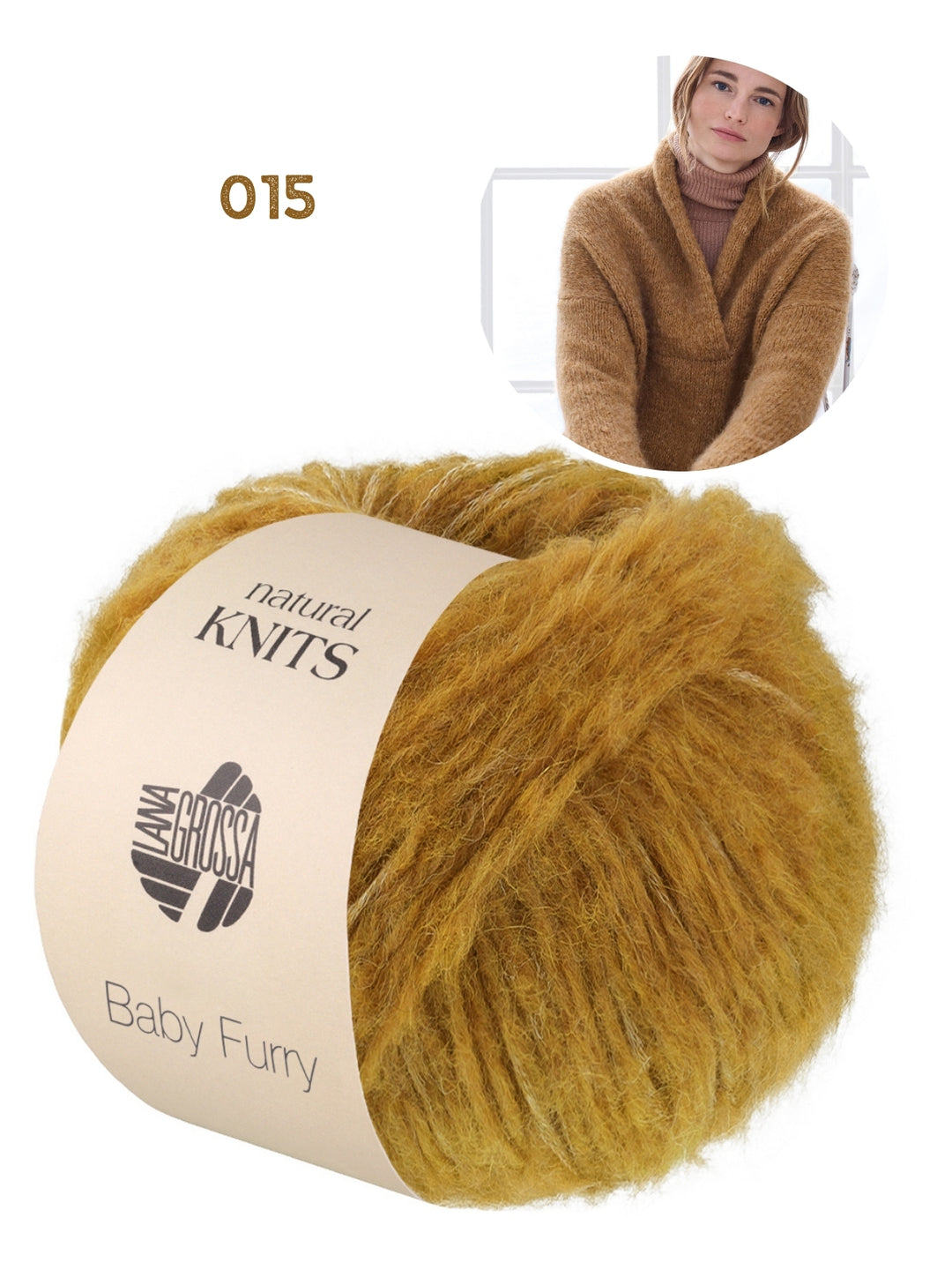Breipakket Baby Furry trui
