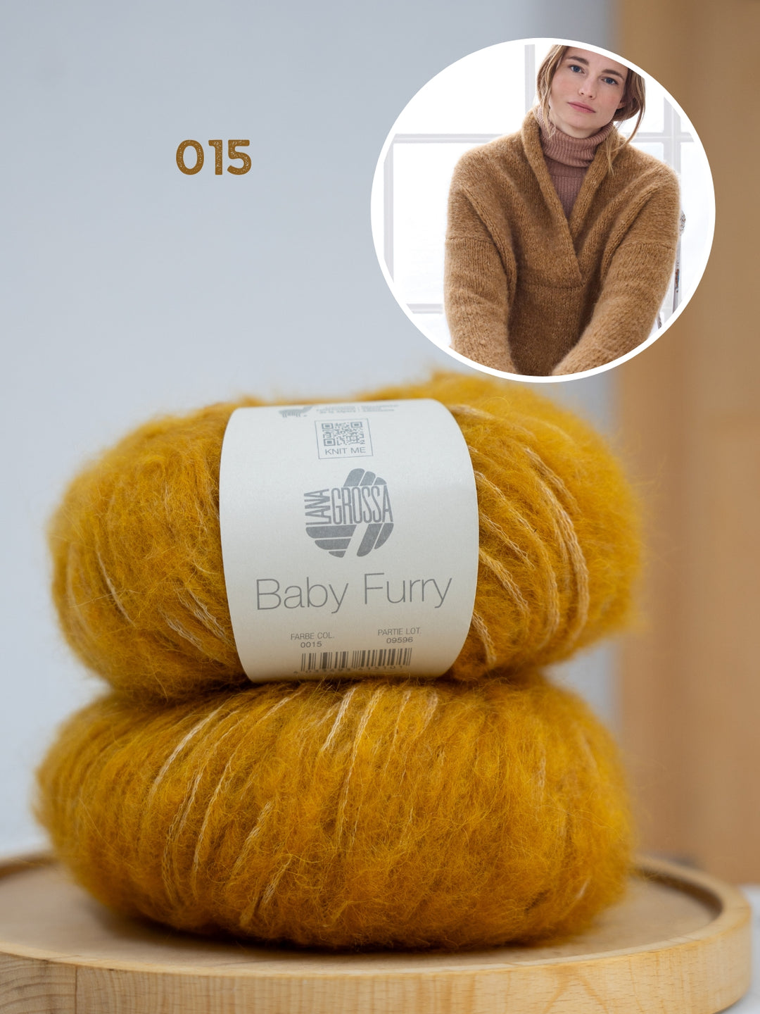 Breipakket Baby Furry trui
