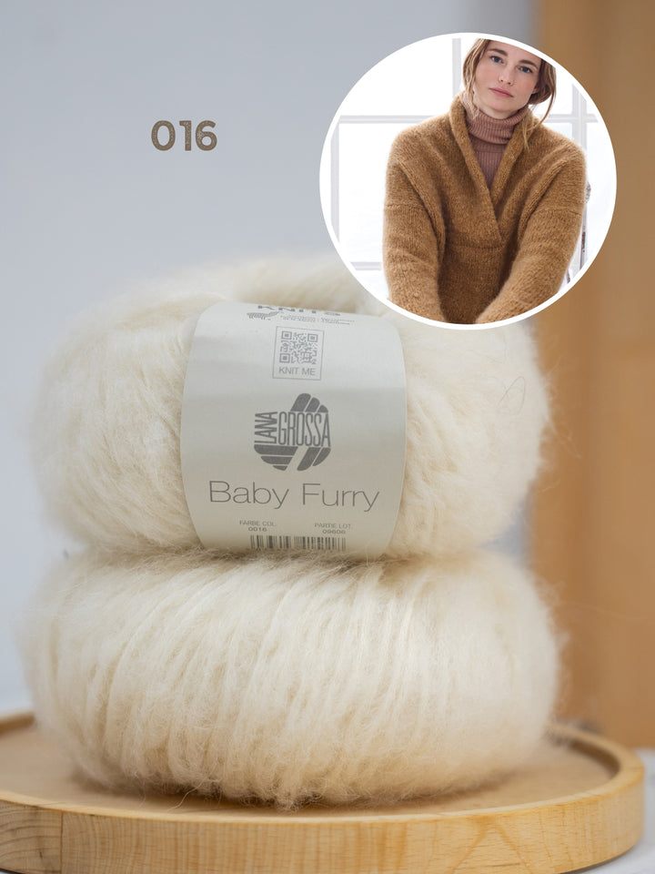 Breipakket Baby Furry trui