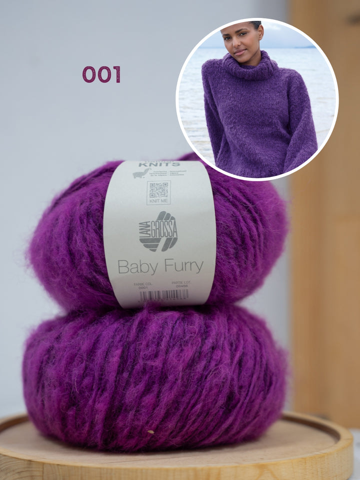 Breipakket Baby Furry coltrui