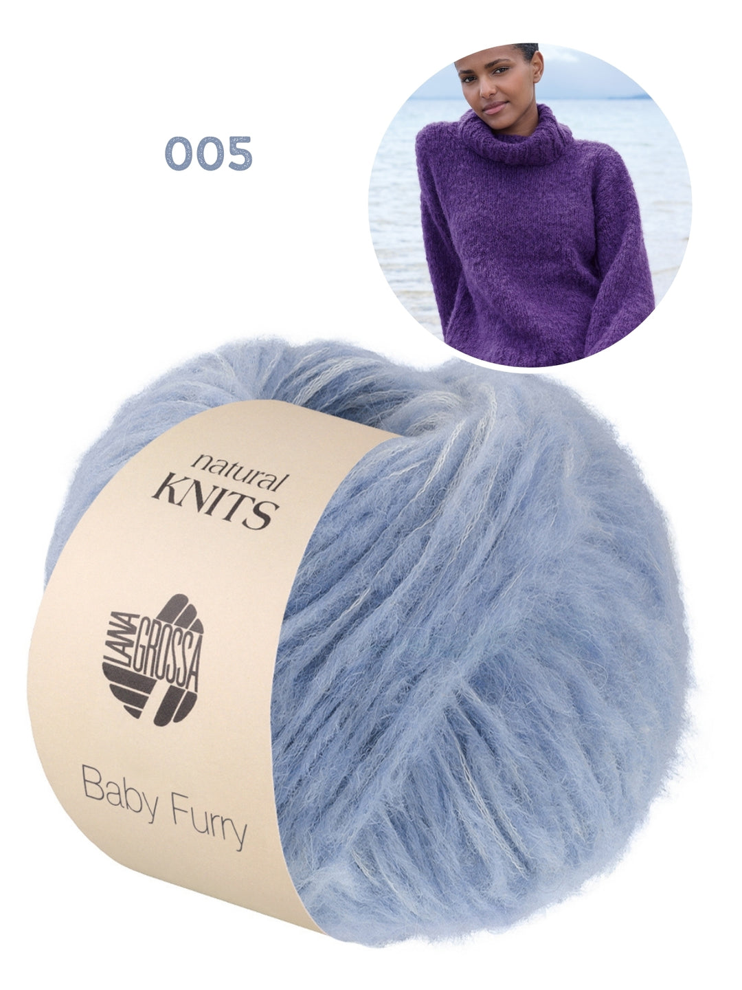 Breipakket Baby Furry coltrui