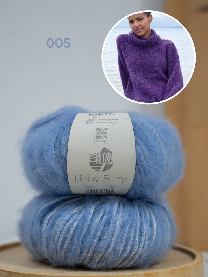 Breipakket Baby Furry coltrui