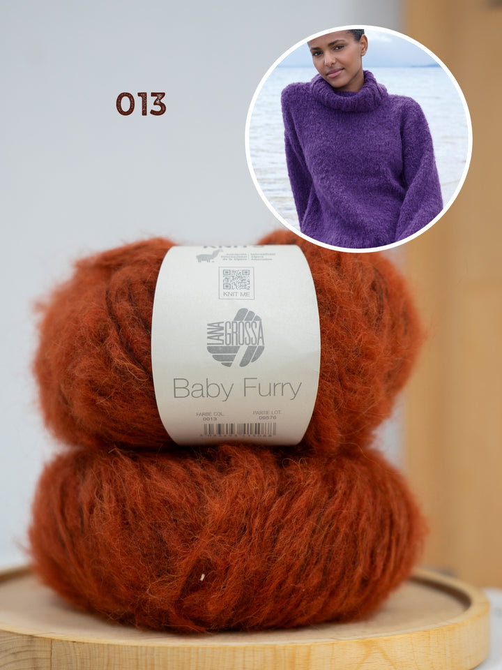 Breipakket Baby Furry coltrui