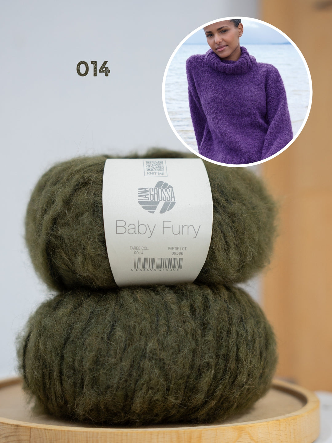 Breipakket Baby Furry coltrui