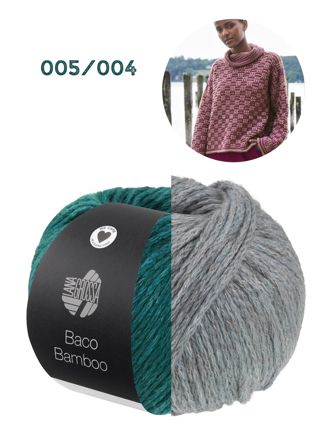 Breipakket Baco Bamboo trui