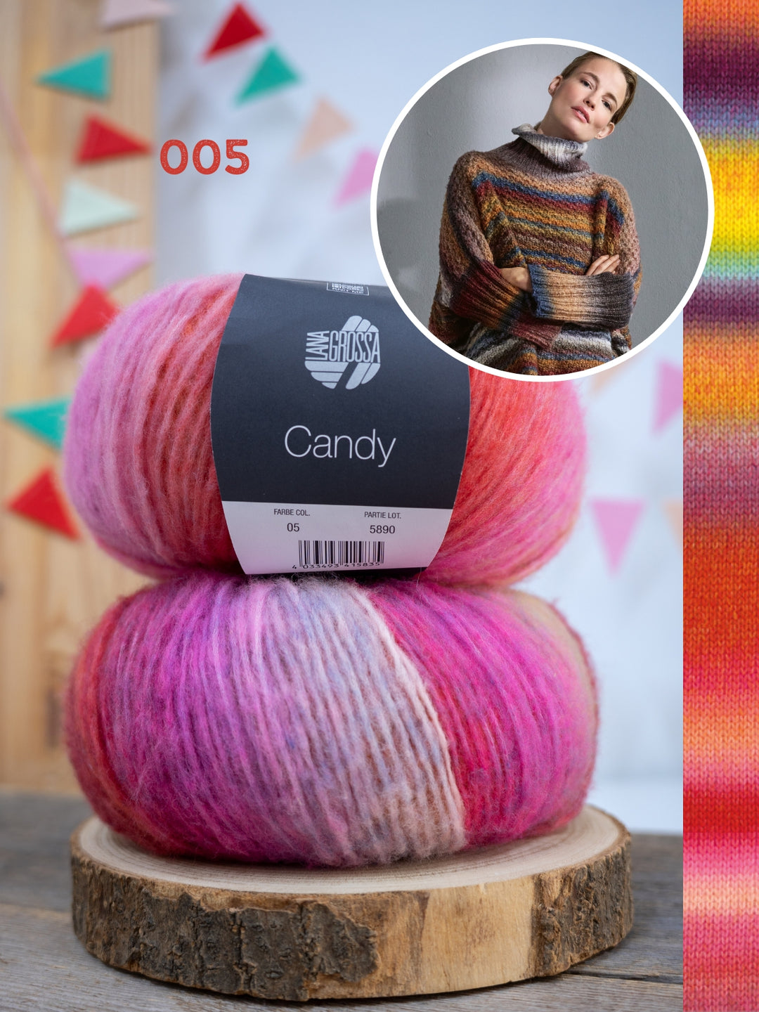 Breipakket Candy trui