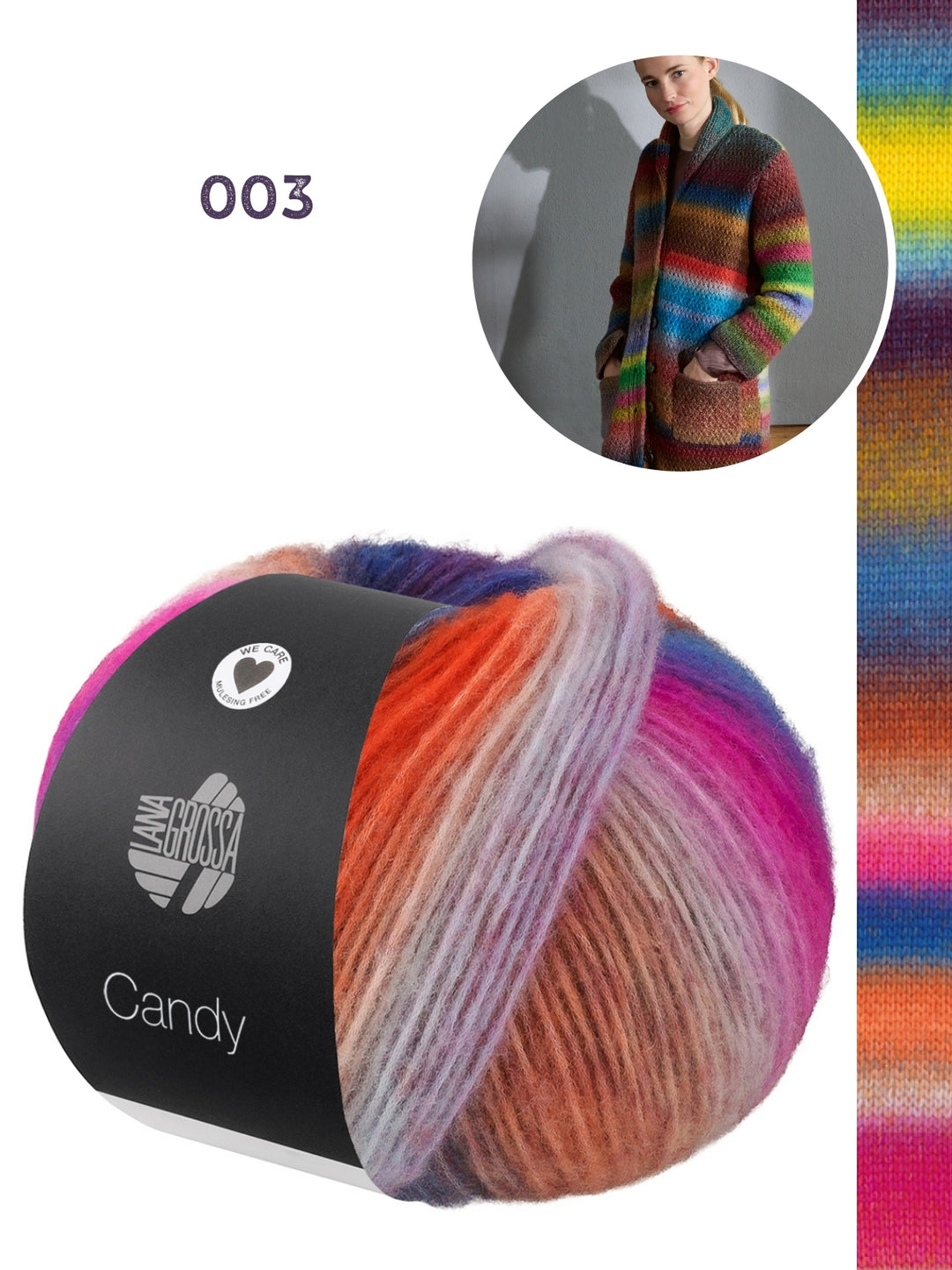 Breipakket Candy vest