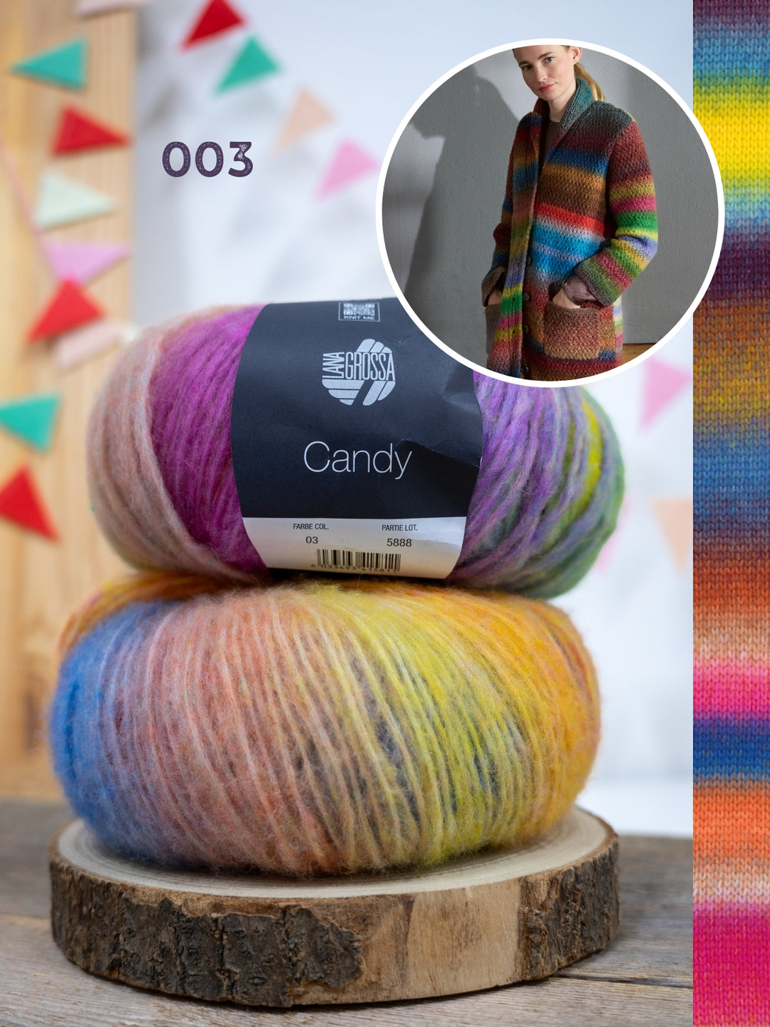 Breipakket Candy vest