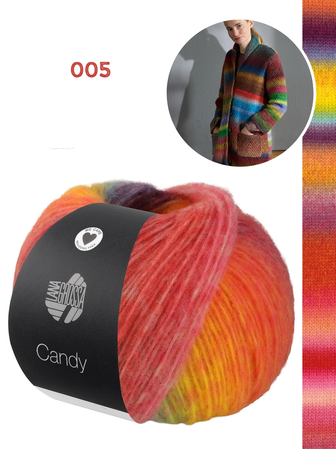 Breipakket Candy vest
