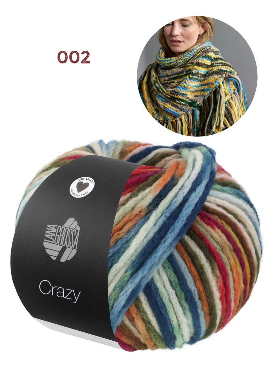 Breipakket Crazy omslagdoek