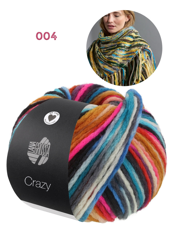 Breipakket Crazy omslagdoek