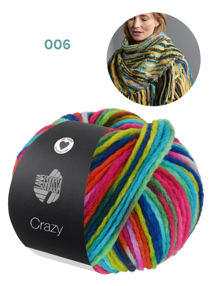 Breipakket Crazy omslagdoek