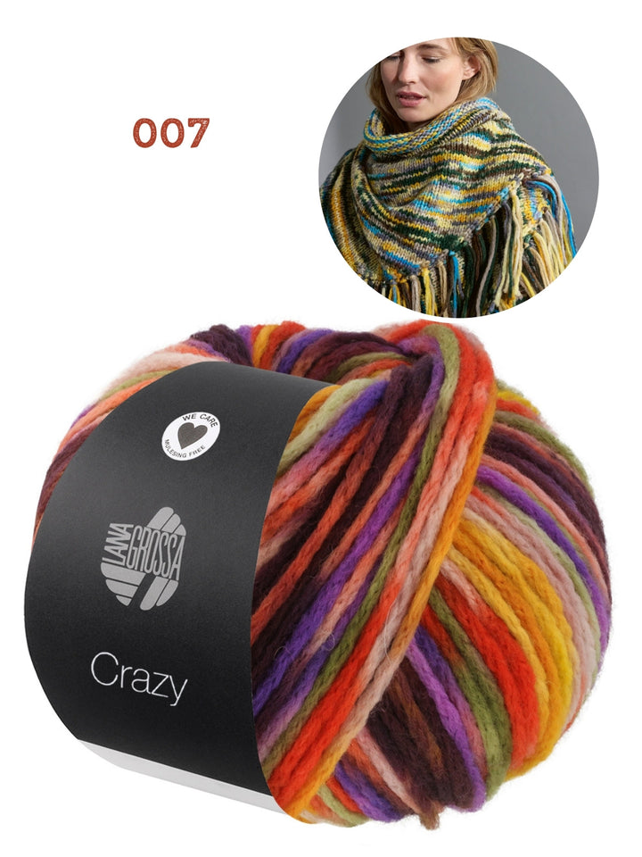 Breipakket Crazy omslagdoek