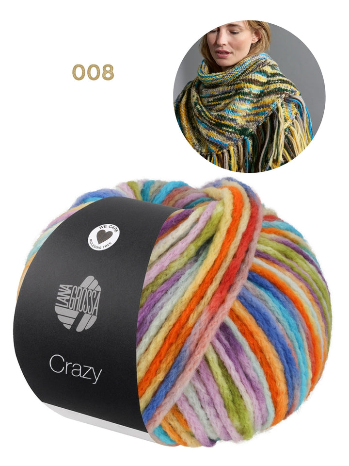 Breipakket Crazy omslagdoek