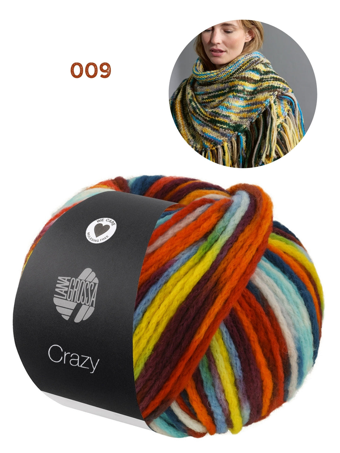 Breipakket Crazy omslagdoek