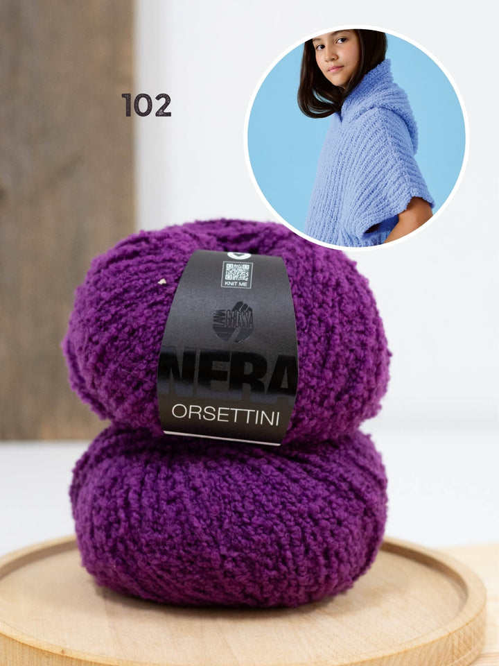 Breipakket Orsettini spencer met capuchon