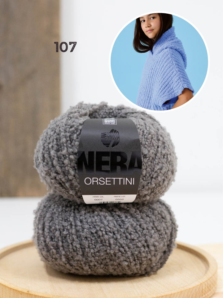 Breipakket Orsettini spencer met capuchon
