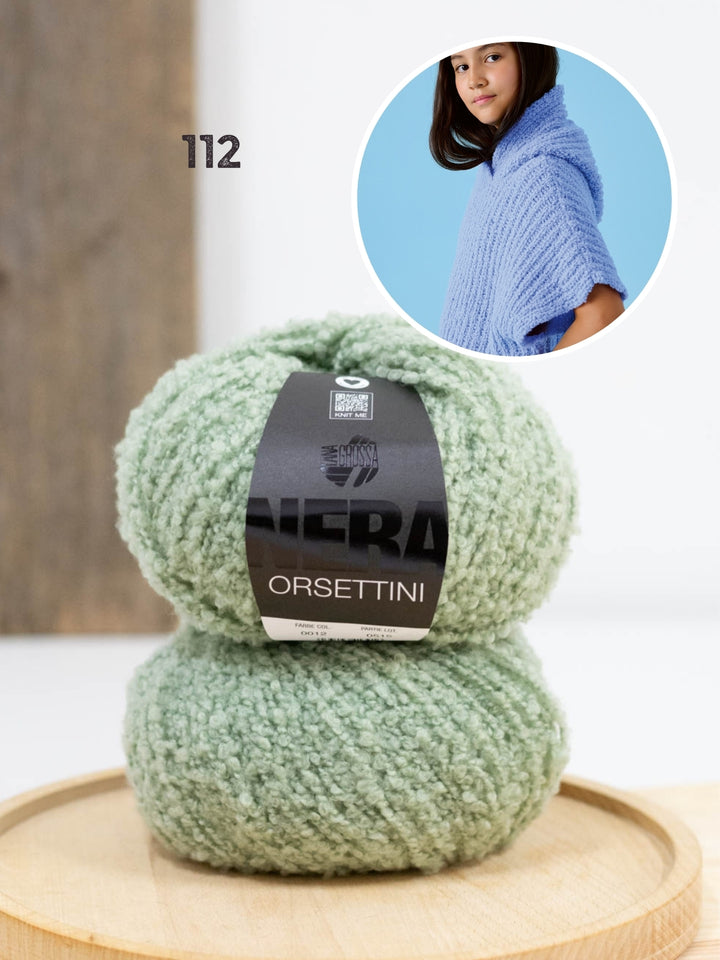 Breipakket Orsettini spencer met capuchon