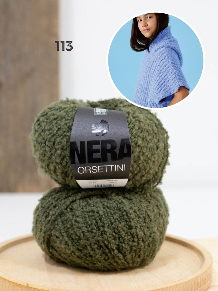 Breipakket Orsettini spencer met capuchon
