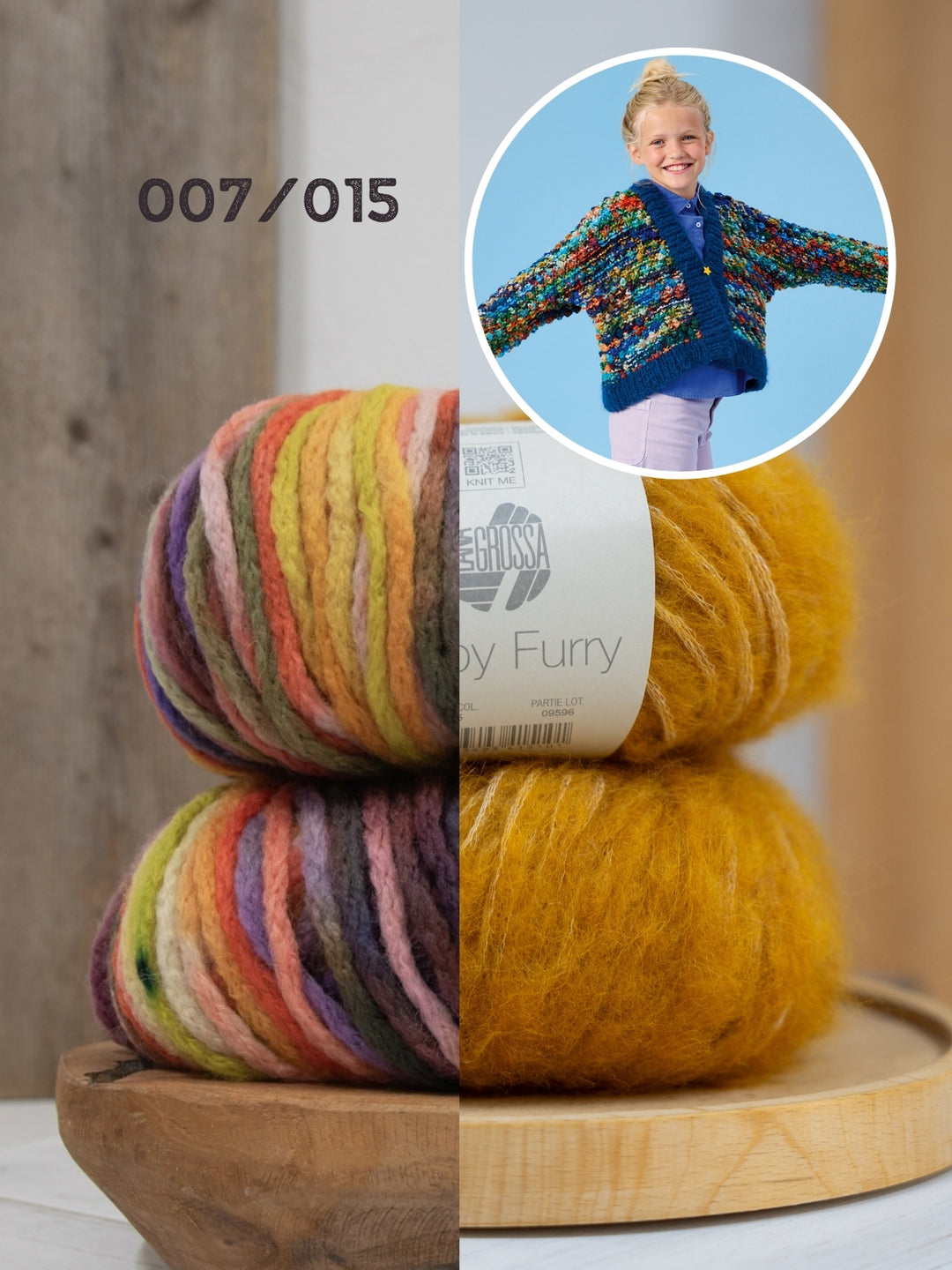 Breipakket Crazy &amp; Baby Furry vest