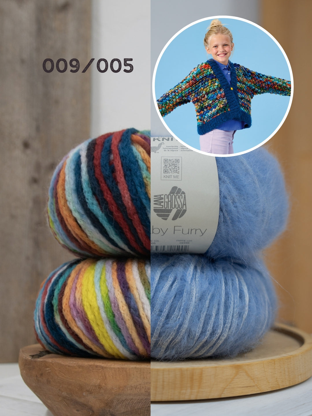 Breipakket Crazy &amp; Baby Furry vest