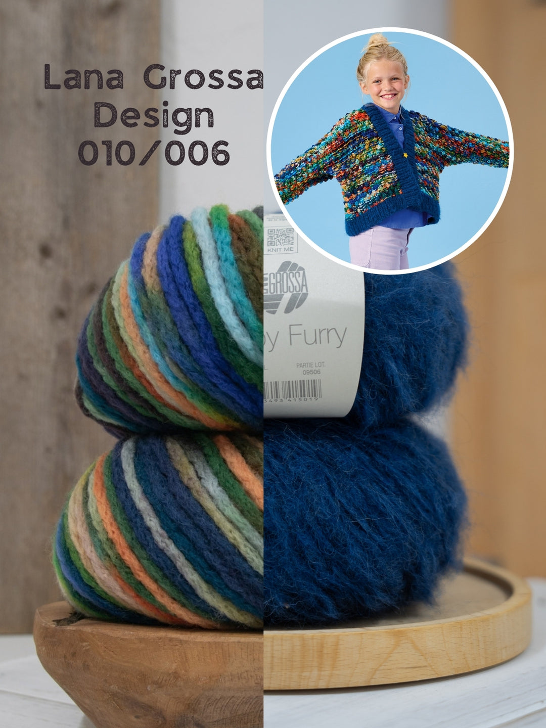 Breipakket Crazy &amp; Baby Furry vest