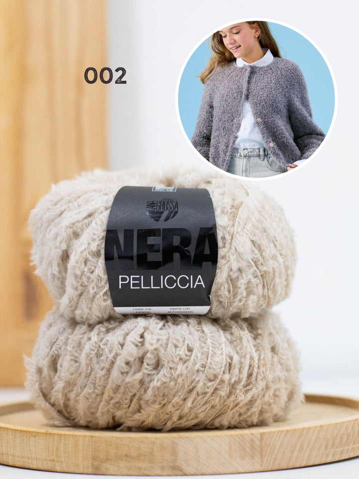 Breipakket Pelliccia top-down vest