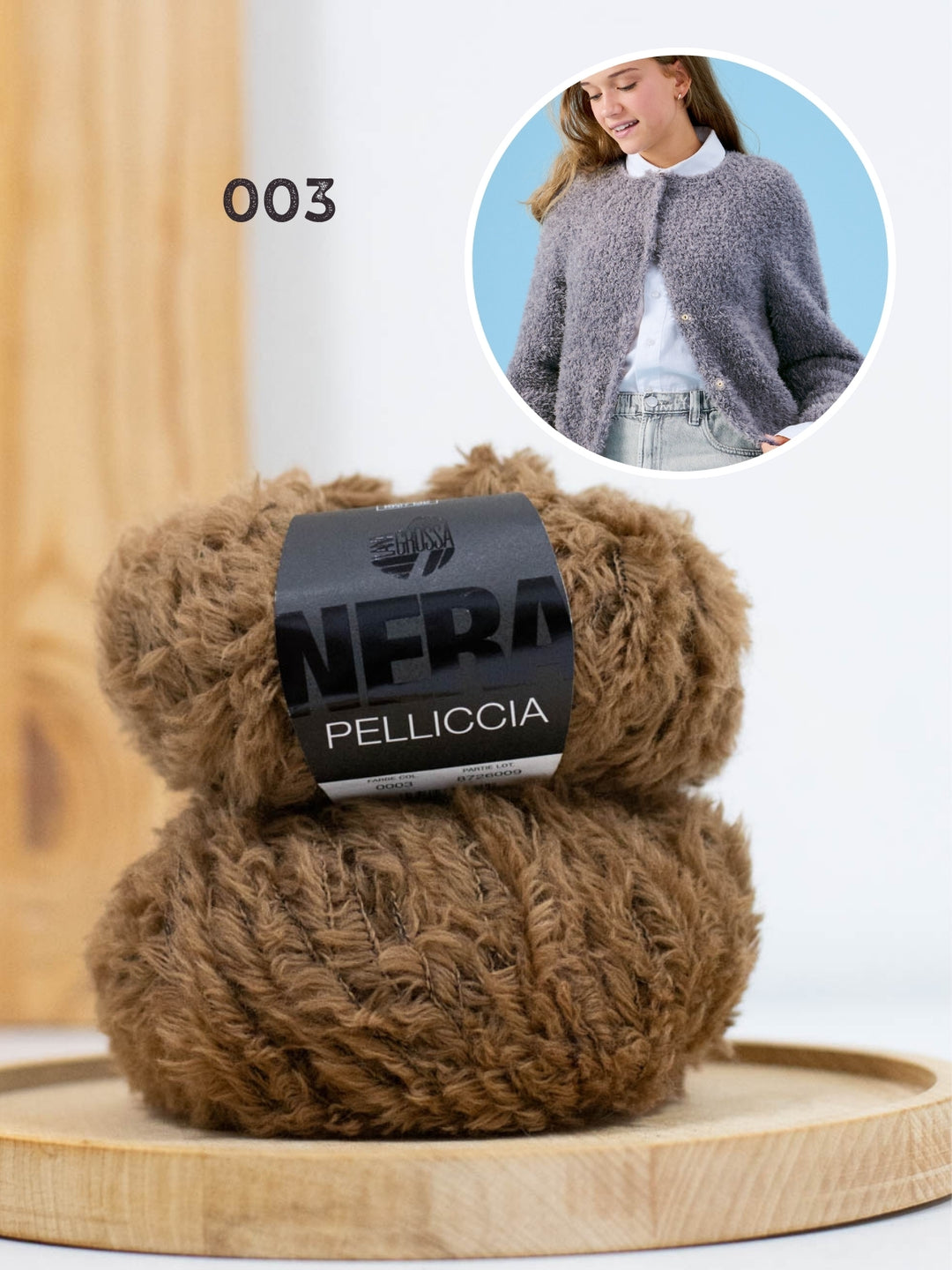 Breipakket Pelliccia top-down vest