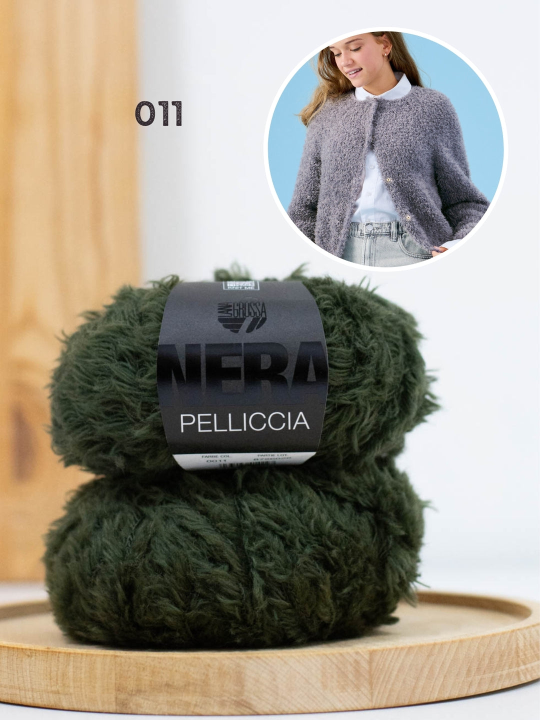Breipakket Pelliccia top-down vest