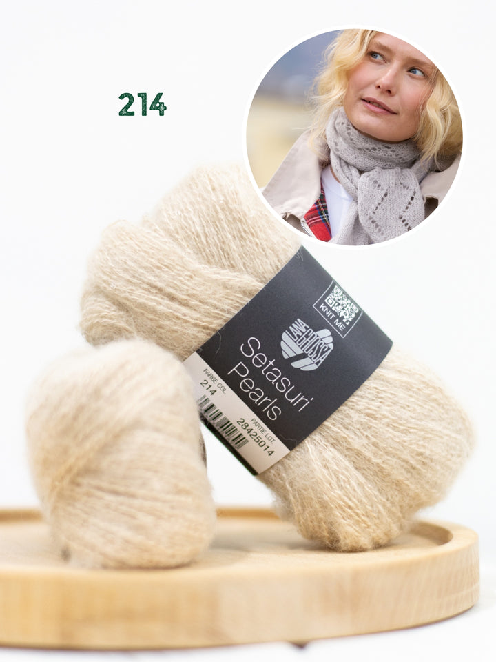 Breipakket Setasuri Pearls sjaaltje