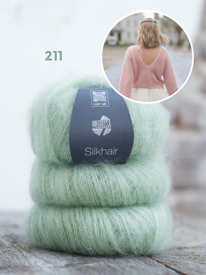 Breipakket Caspar V Neck Sweater - Kolibri by Johanna