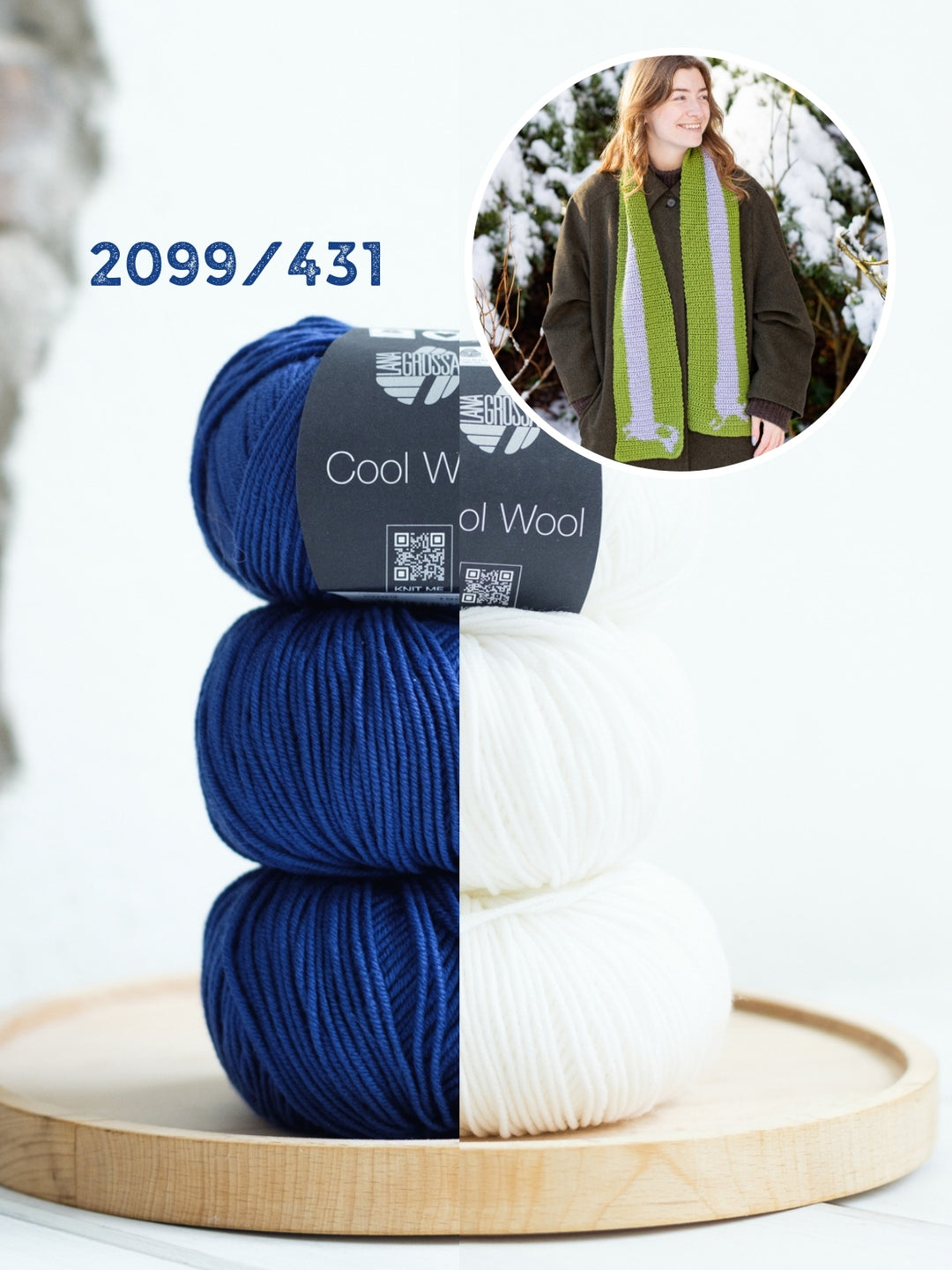 Haakpakket Sausage Dog Scarf - Duits- & Engelstalig - Devout Hand