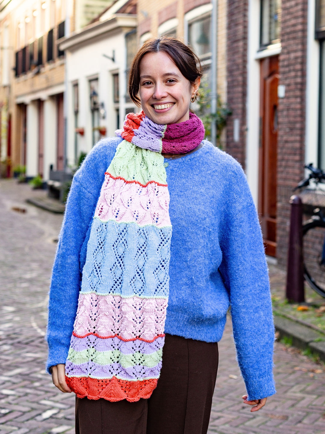 Breipakket Stitch Party Scarf - KAL 2025