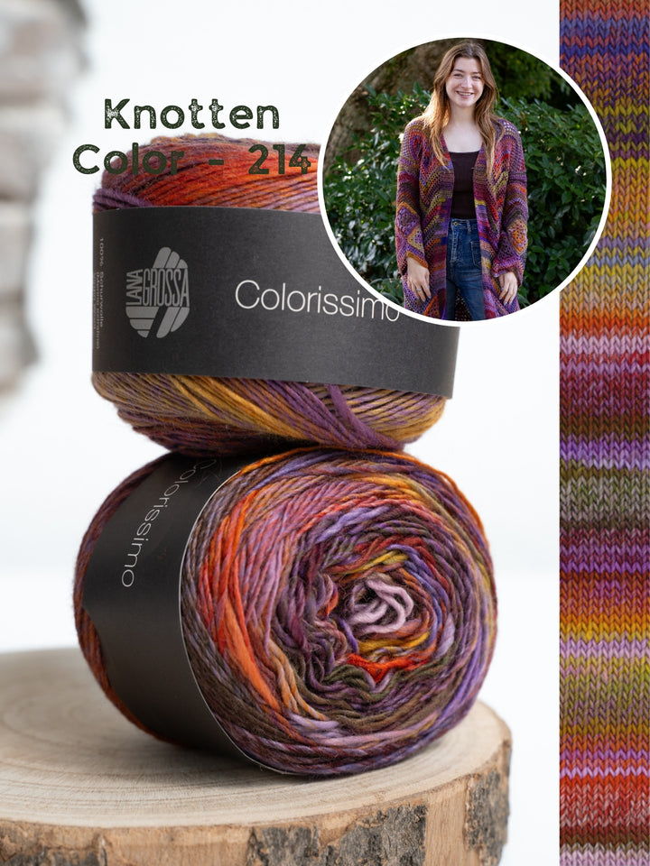 Haakpakket Festive Granny vest - Knotten Design