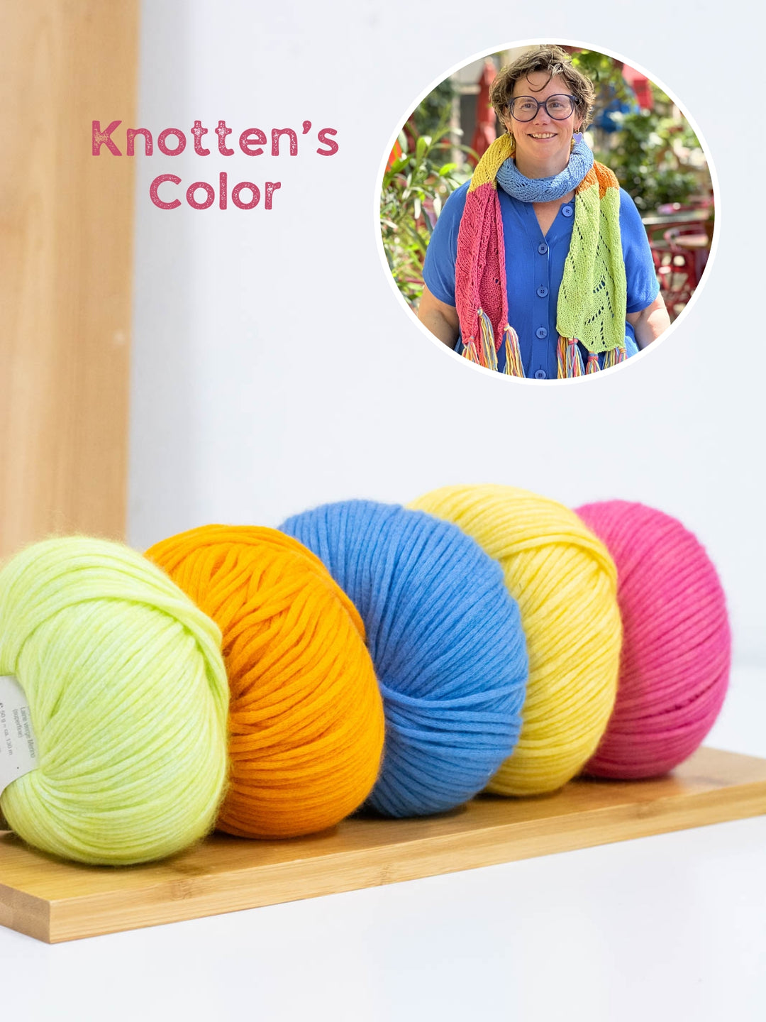 Breipakket Colorblock Ajoursjaal Summer Softness