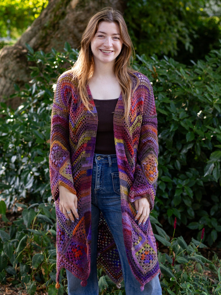 Haakpakket Festive Granny vest - Knotten Design