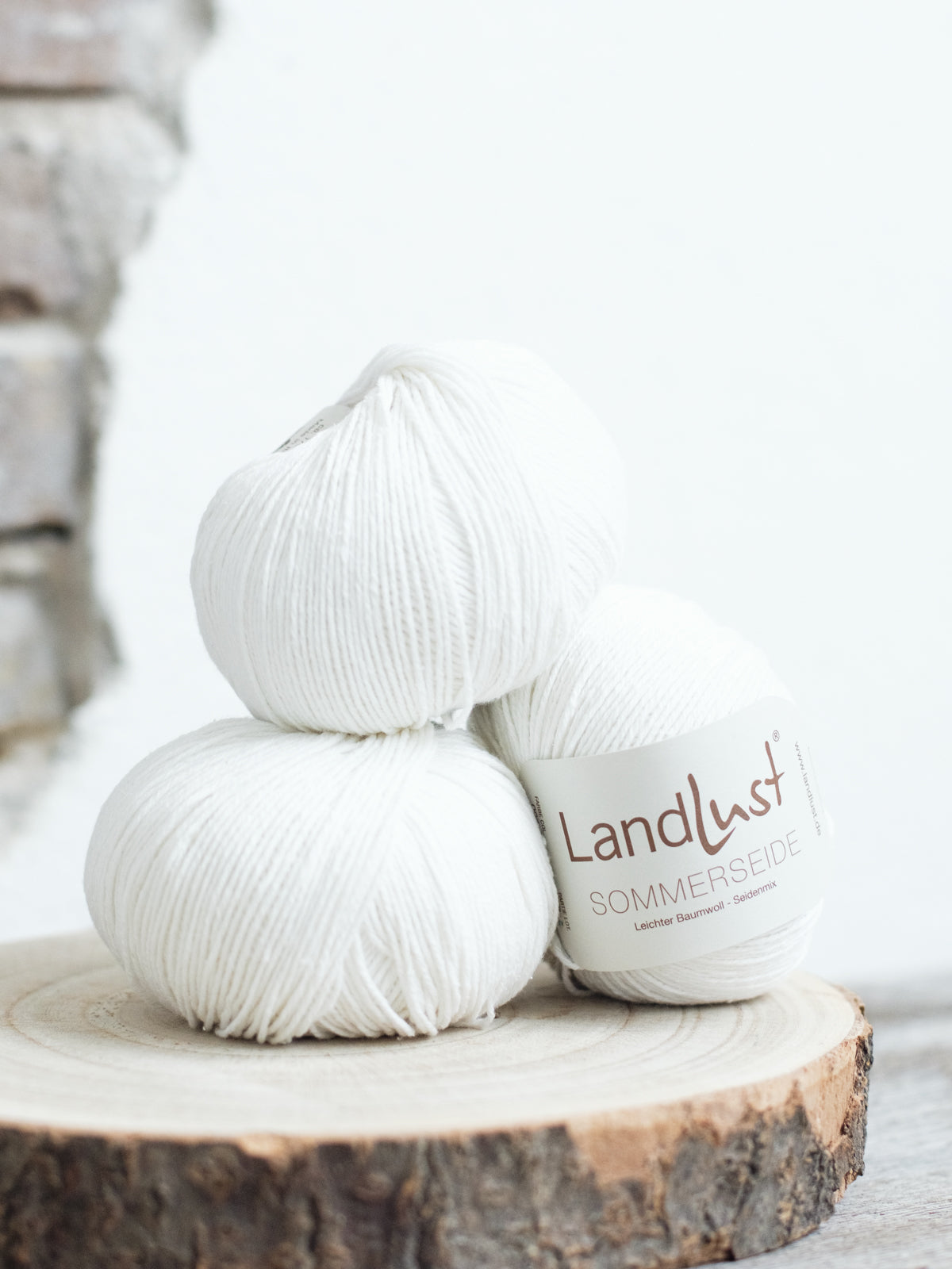 Landlust Sommerseide 001 Wit
