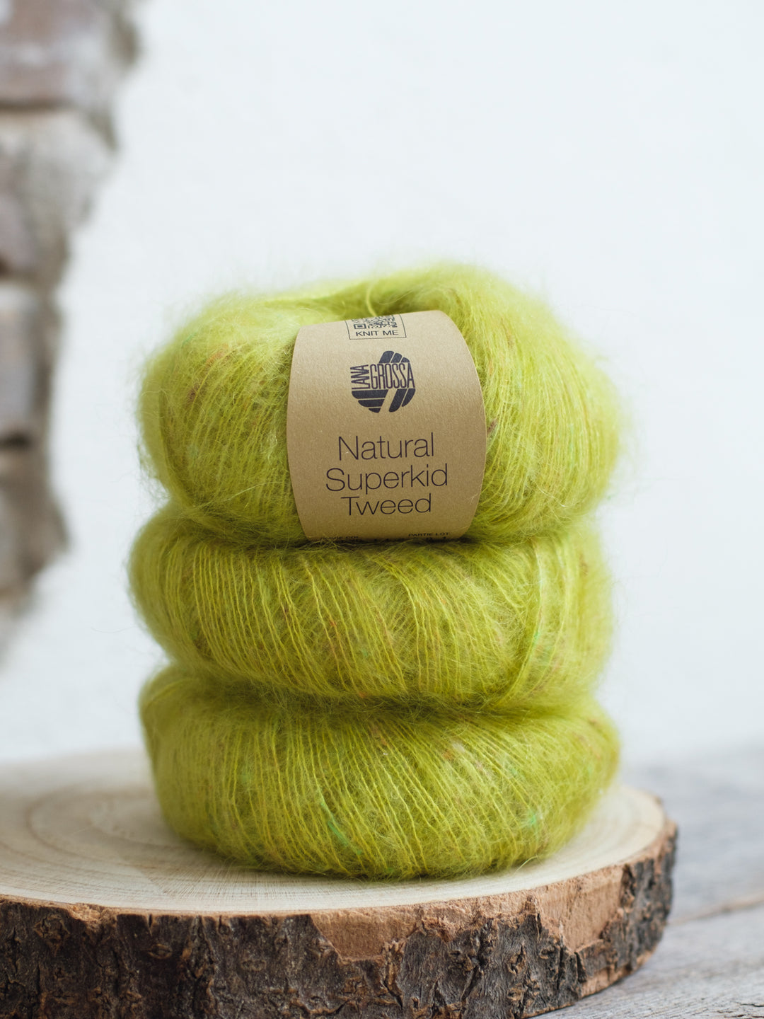 Natural Superkid Tweed 626 Pistache