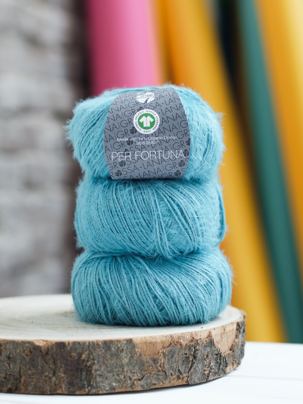 Per Fortuna 026 Turquoise
