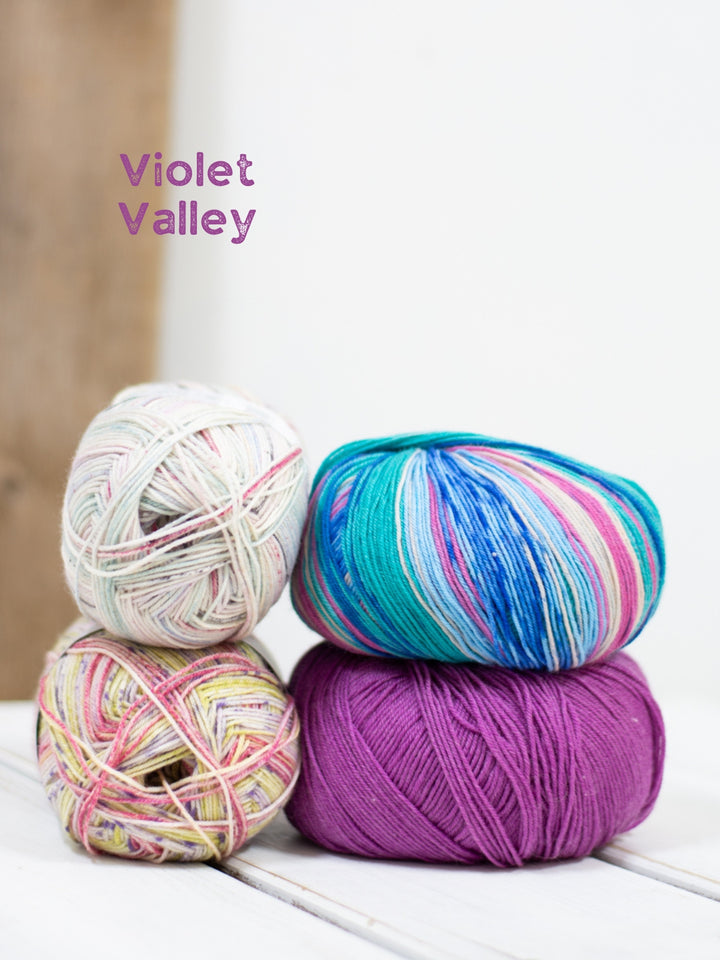 Sokkenwolproeverij voorjaarsmix