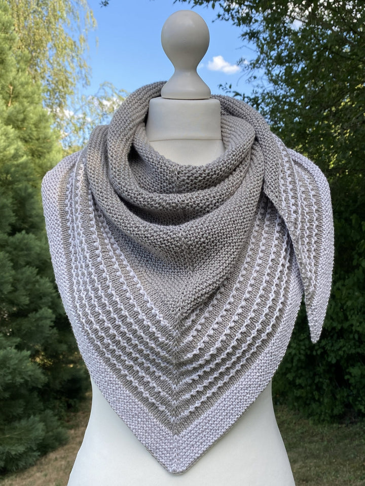 Breipakket Lizas Tuch Pearly Lines - Summer Cashmere