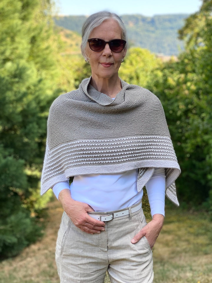 Breipakket Lizas Tuch Pearly Lines - Summer Cashmere