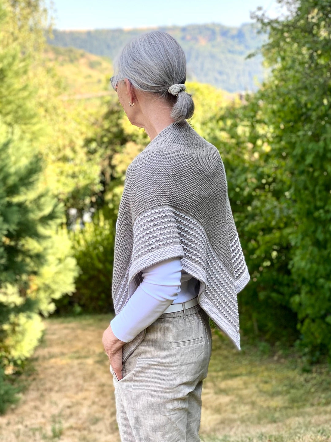 Breipakket Lizas Tuch Pearly Lines - Summer Cashmere