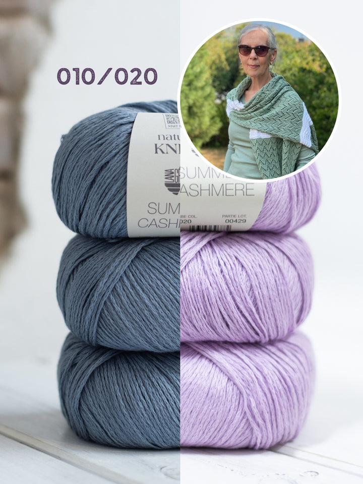 Breipakket Lizas Tuch End of Summer - Summer Cashmere