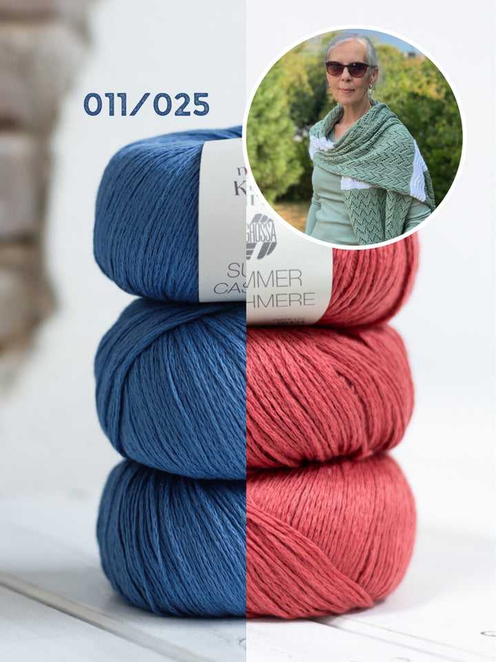 Breipakket Lizas Tuch End of Summer - Summer Cashmere
