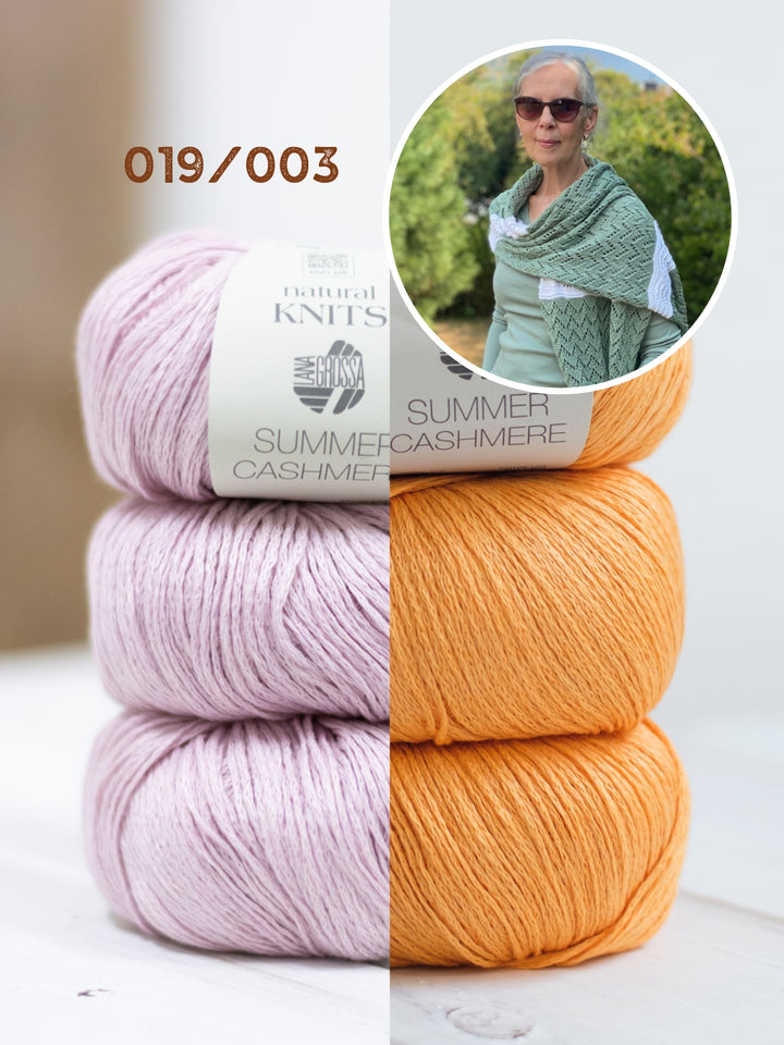 Breipakket Lizas Tuch End of Summer - Summer Cashmere